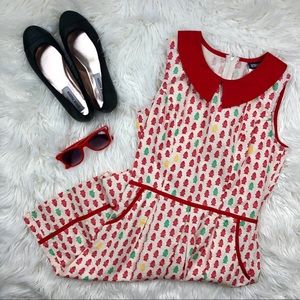 Modcloth Retrolicious Fire Hydrant Retro Dress